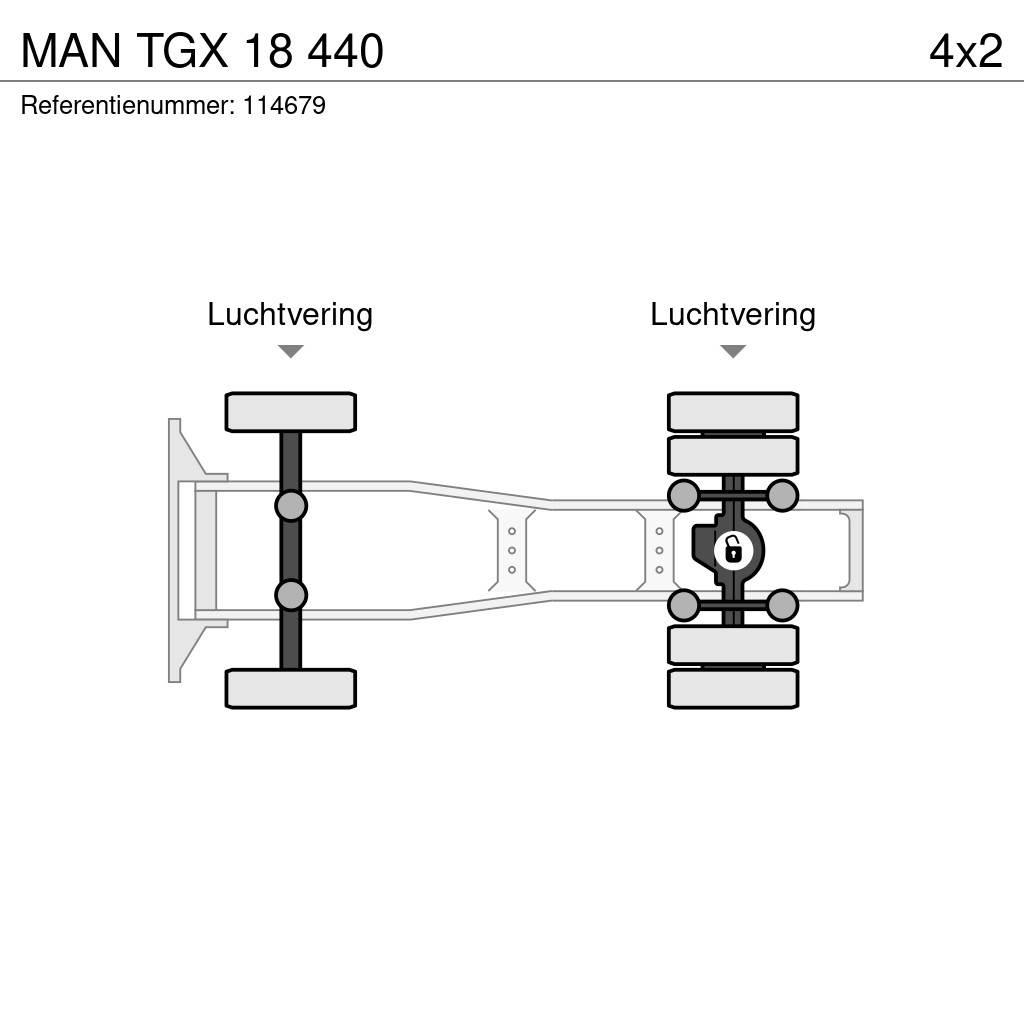 MAN TGX 18 440 Trækkere