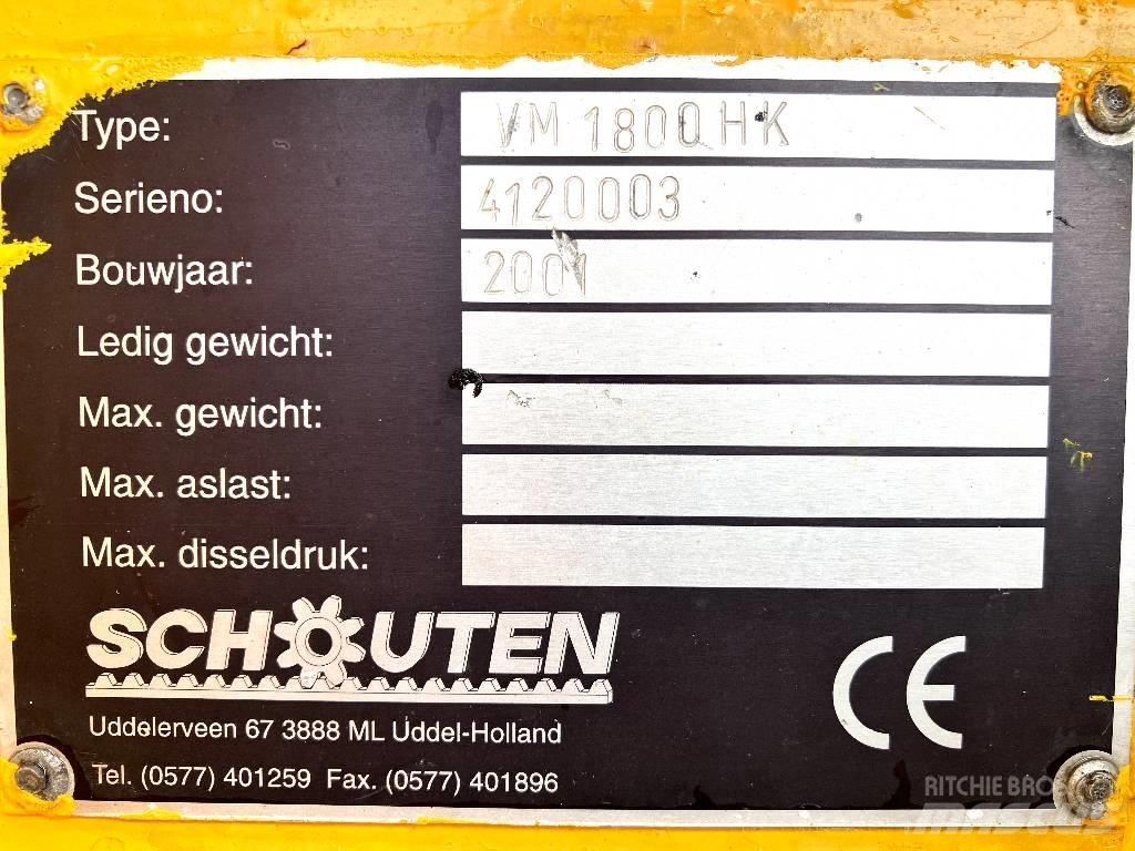 Schouten VM 1800 HK Fejemaskiner
