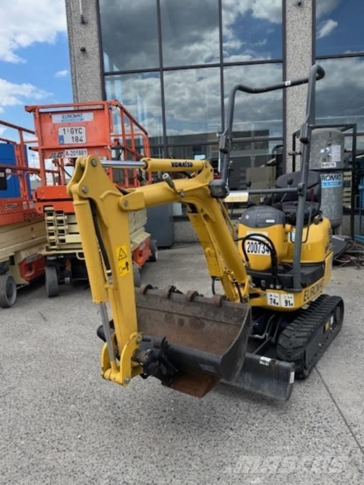 Komatsu PC 09-1 Minigravemaskiner