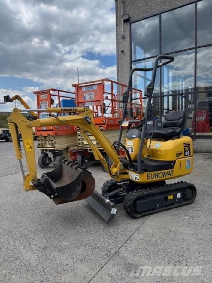 Komatsu PC 09-1 Minigravemaskiner