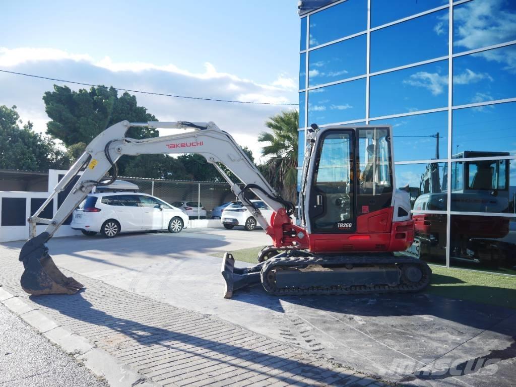 Takeuchi TB 260 Minigravemaskiner