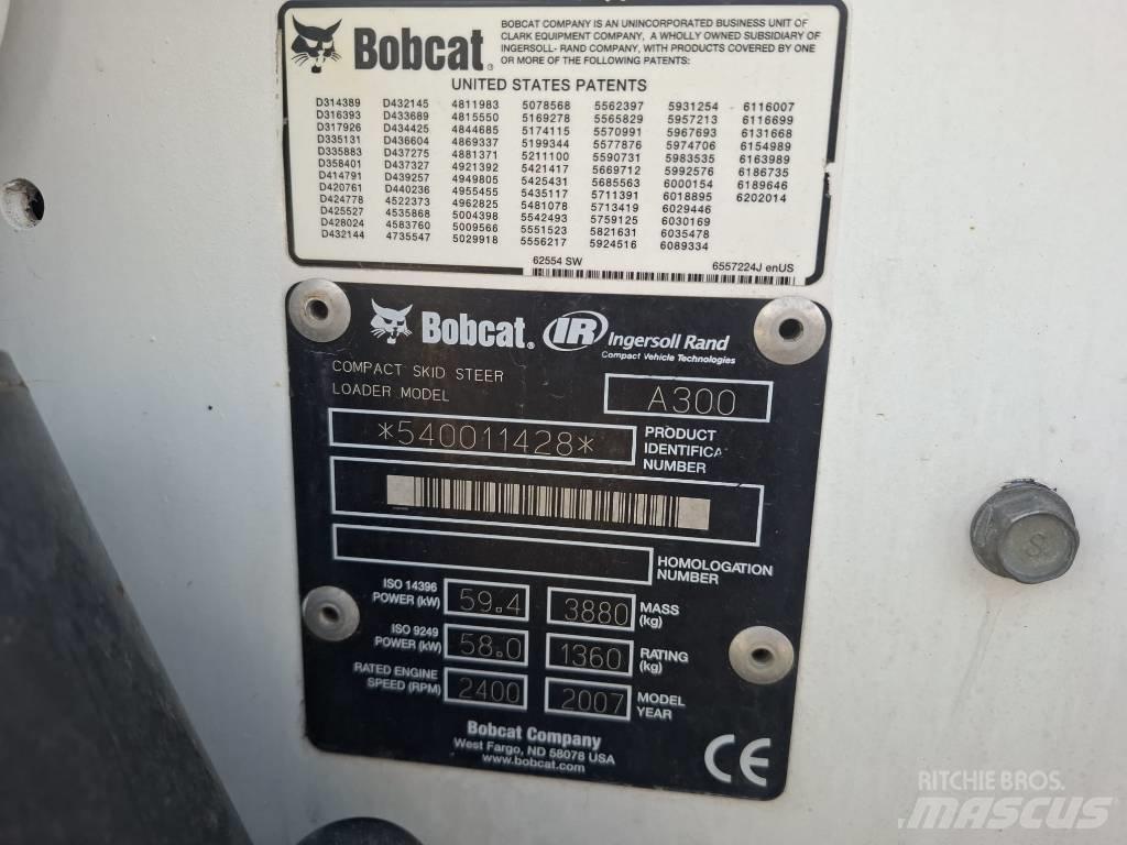 Bobcat A 300 Minilæsser - skridstyret