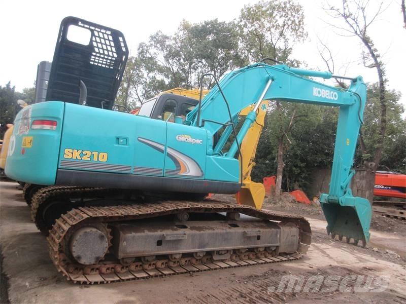 Kobelco SK 210 Gravemaskiner på larvebånd