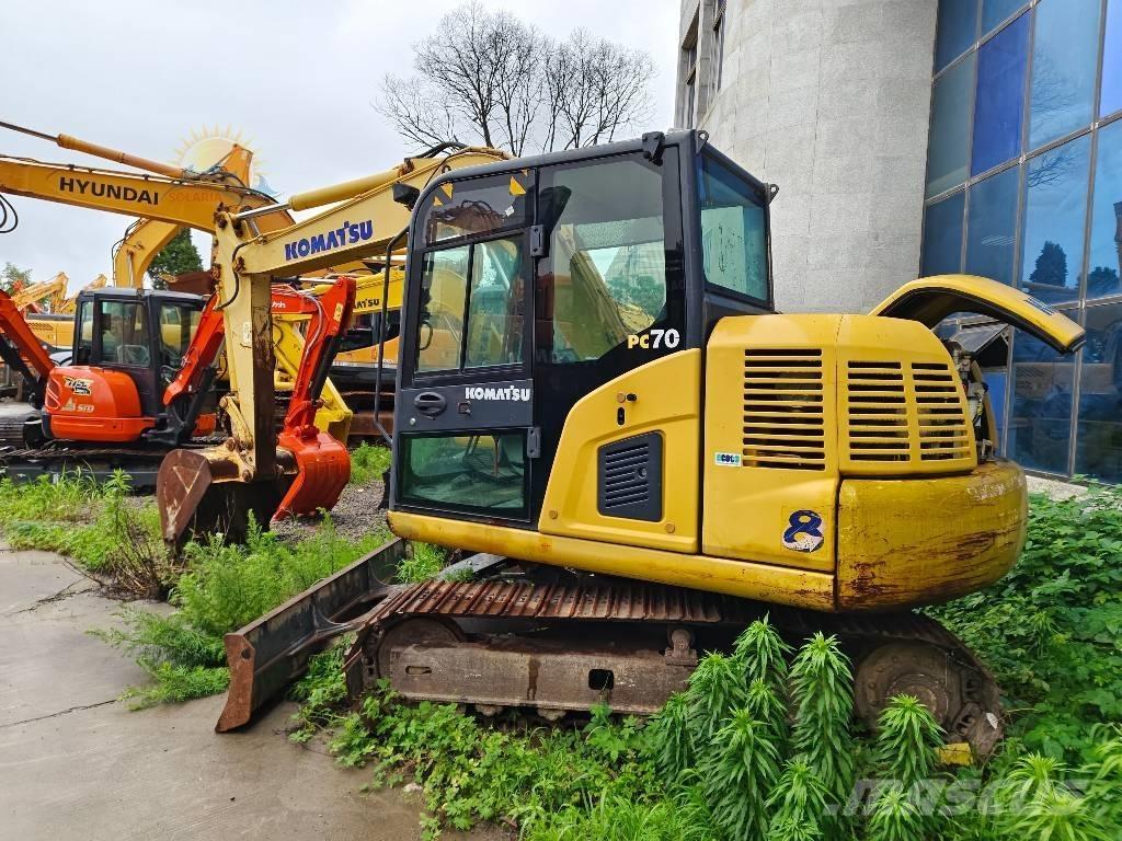 Komatsu PC 70-8 Gravemaskiner på larvebånd