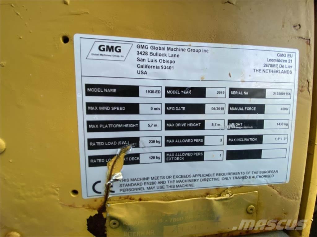 GMG 1930-ED Saxlifte