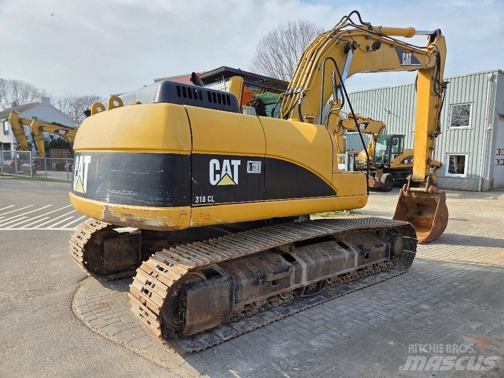 CAT 318CL Gravemaskiner på larvebånd