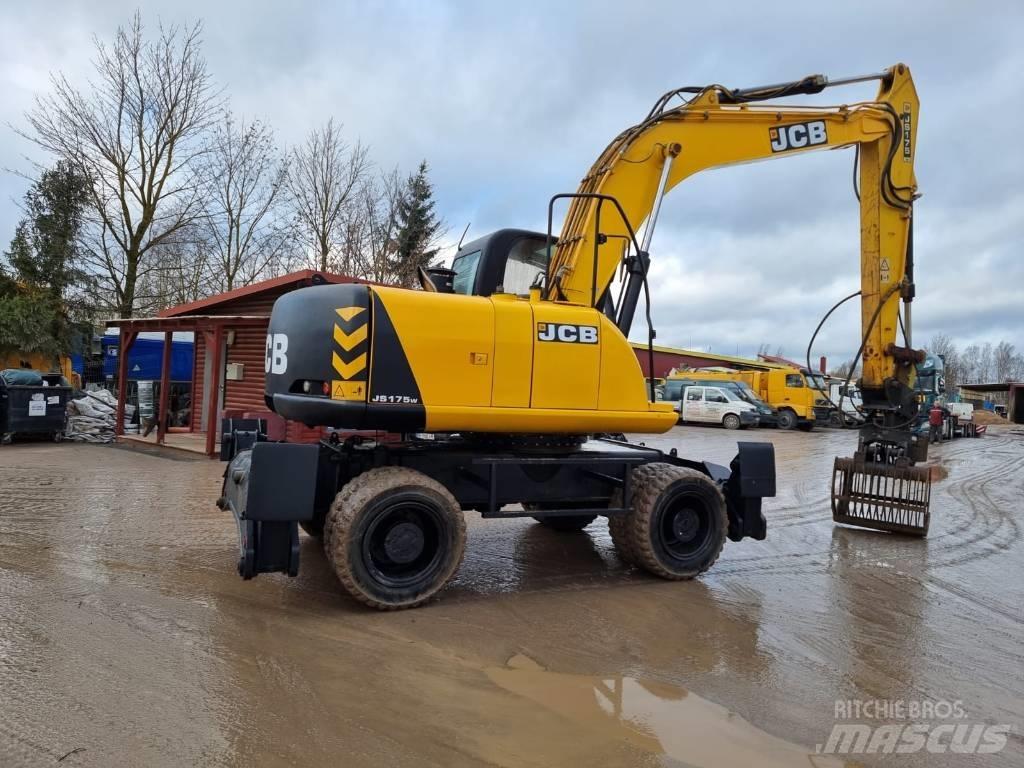 JCB JS 175 W Gravemaskiner på hjul