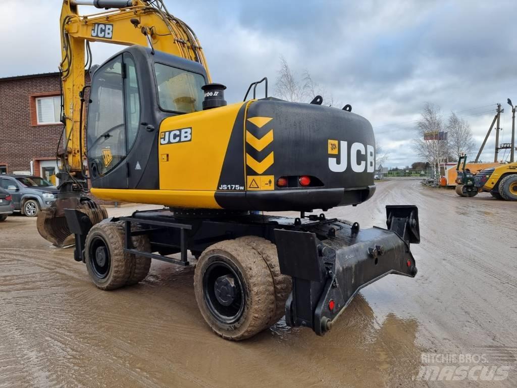 JCB JS 175 W Gravemaskiner på hjul