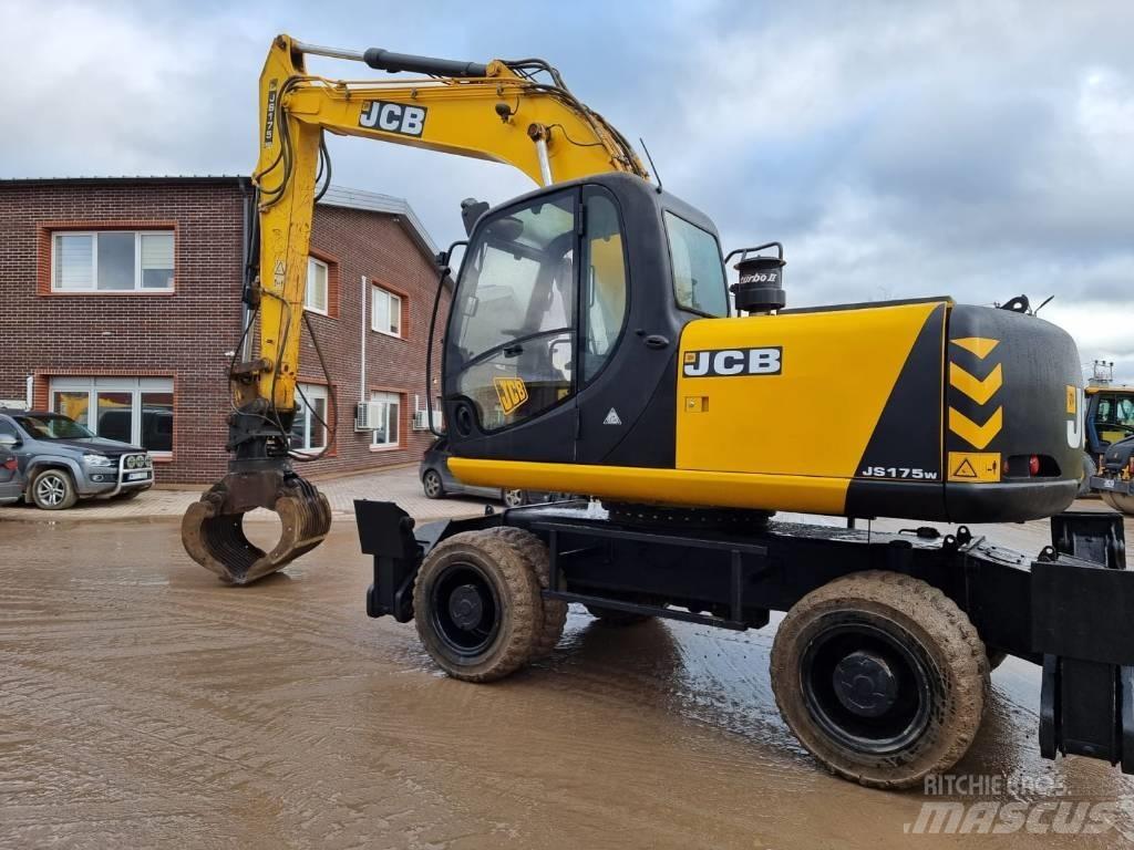 JCB JS 175 W Gravemaskiner på hjul