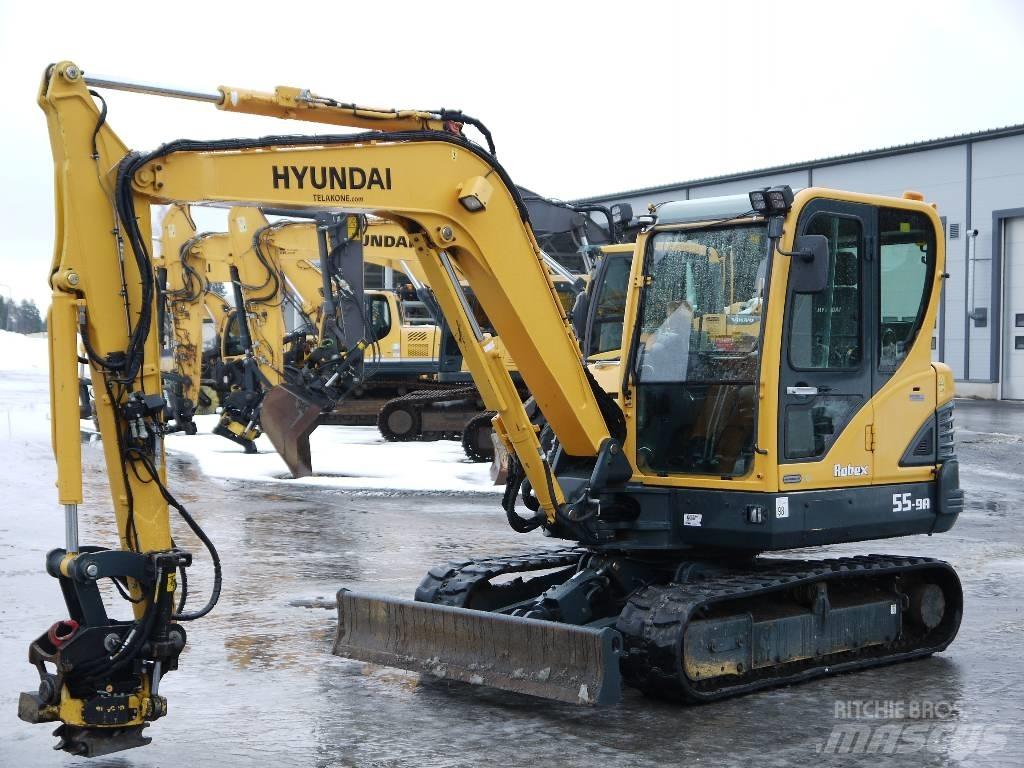 Hyundai R 55-9A Minigravemaskiner