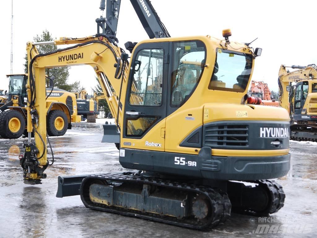 Hyundai R 55-9A Minigravemaskiner