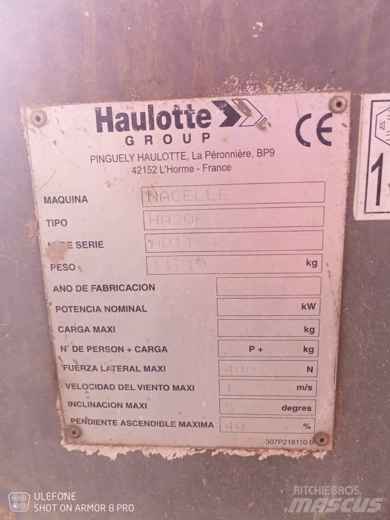 Haulotte HA 20 PX Bomlifte med knækarm