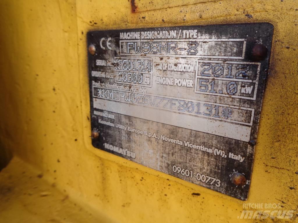 Komatsu PW 98 MR-6 Gravemaskiner på hjul