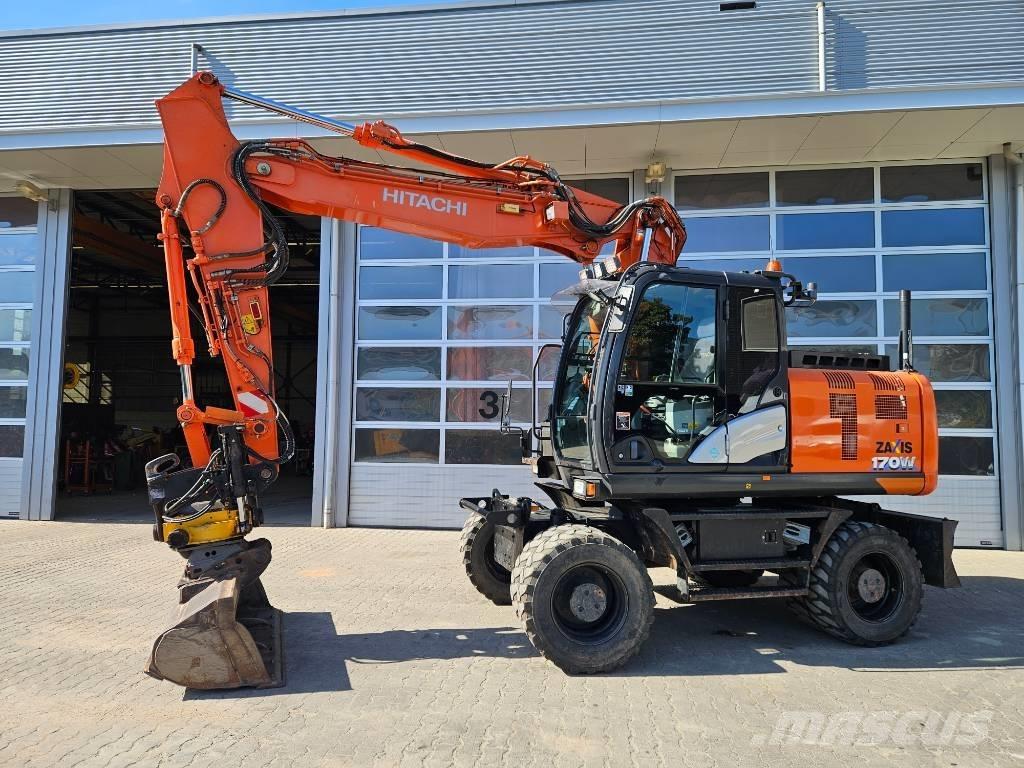 Hitachi ZX170W-6 Gravemaskiner på hjul