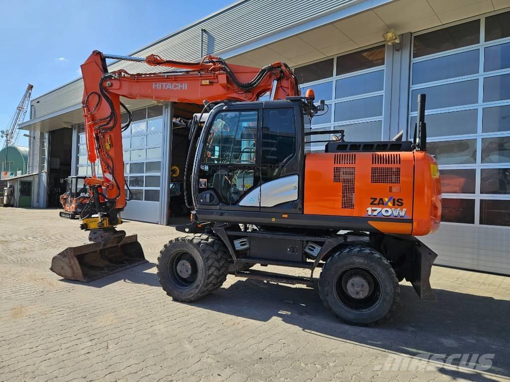 Hitachi ZX170W-6 Gravemaskiner på hjul