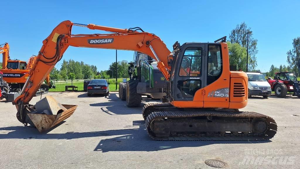 Doosan DX 140 LCR Gravemaskiner på larvebånd