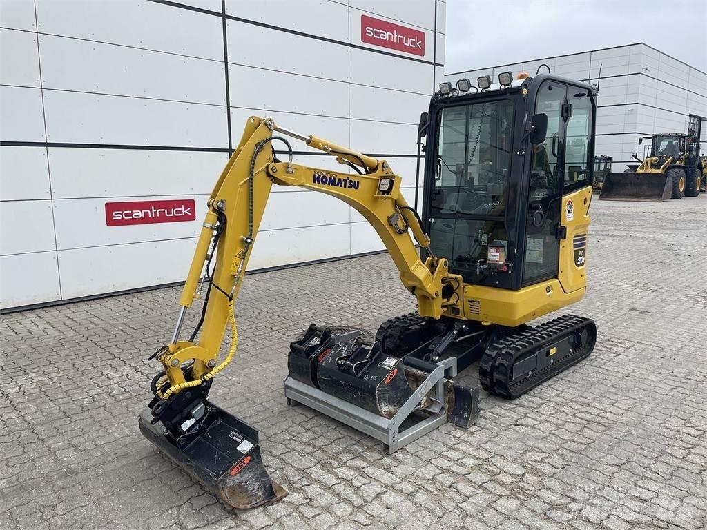 Komatsu PC20R-5 Gravemaskiner på hjul