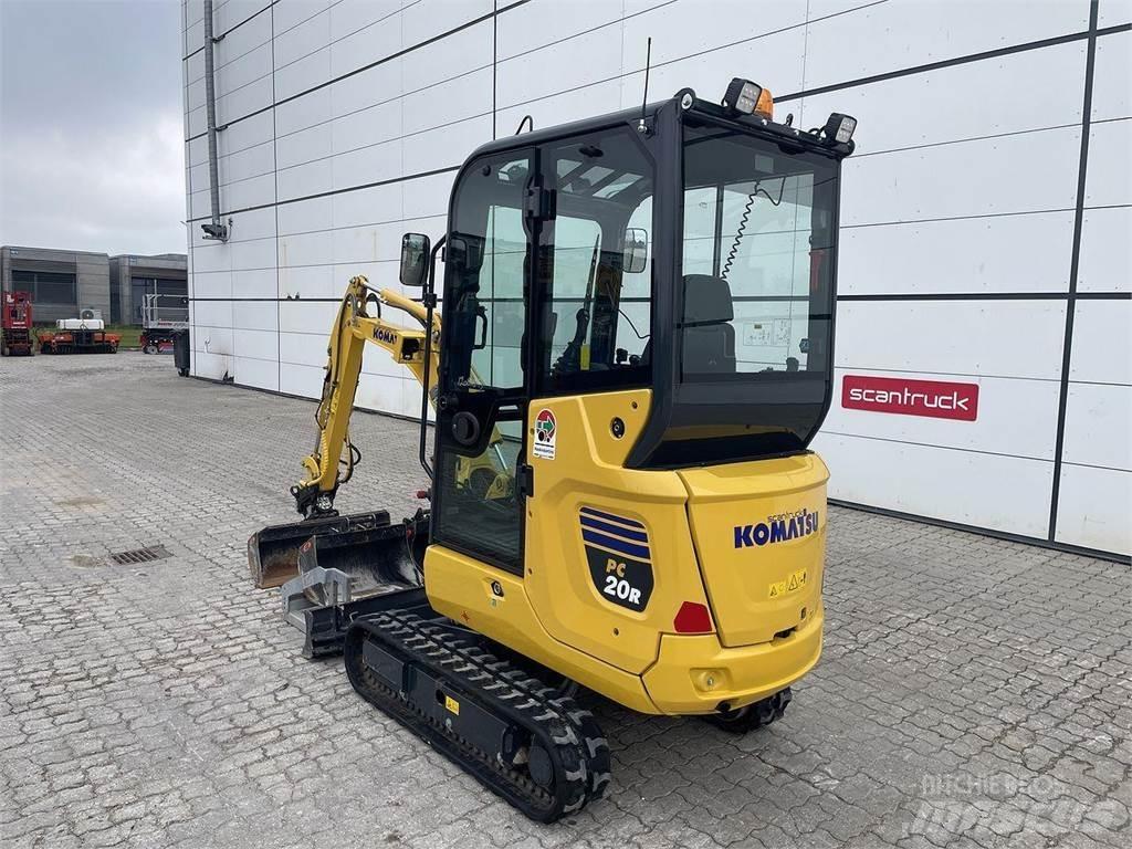 Komatsu PC20R-5 Gravemaskiner på hjul
