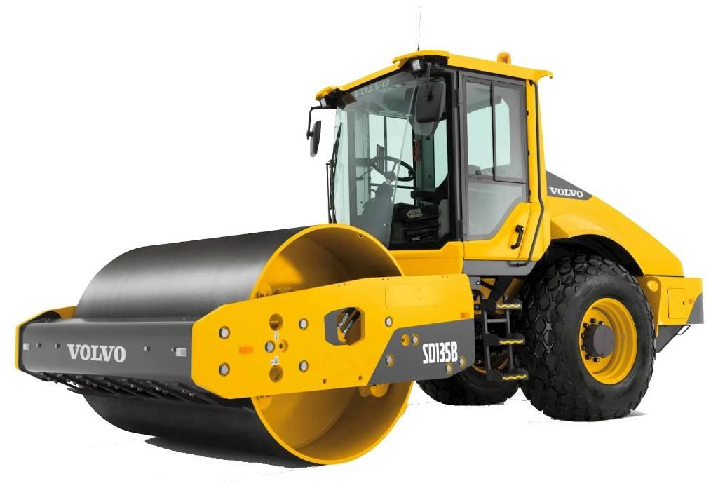 Volvo SD 135 B Tromle med luftdæk