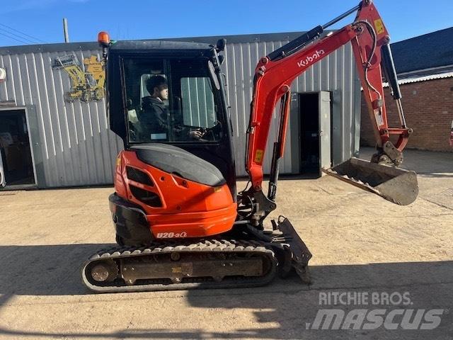 Kubota U 20-3 Minigravemaskiner
