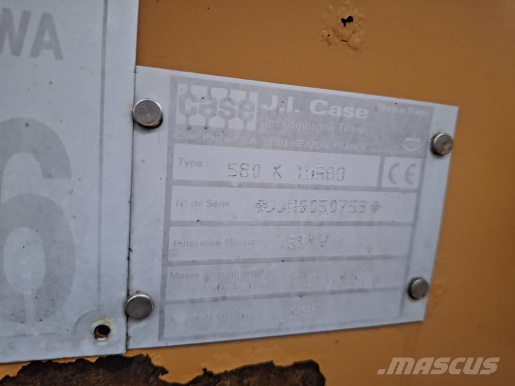 CASE 580 K Turbo Rendegravere