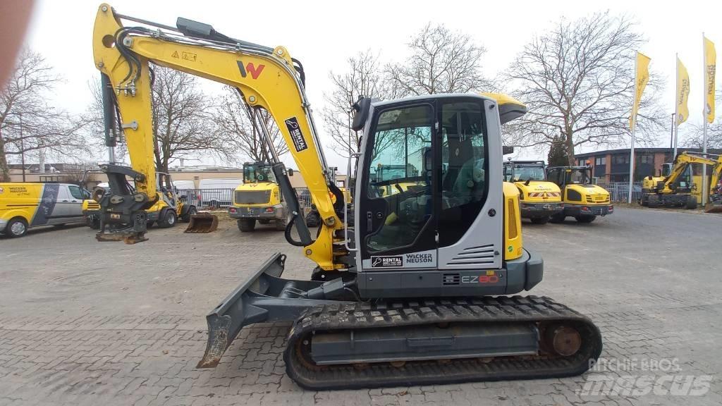 Wacker Neuson EZ80 Gravemaskiner på larvebånd