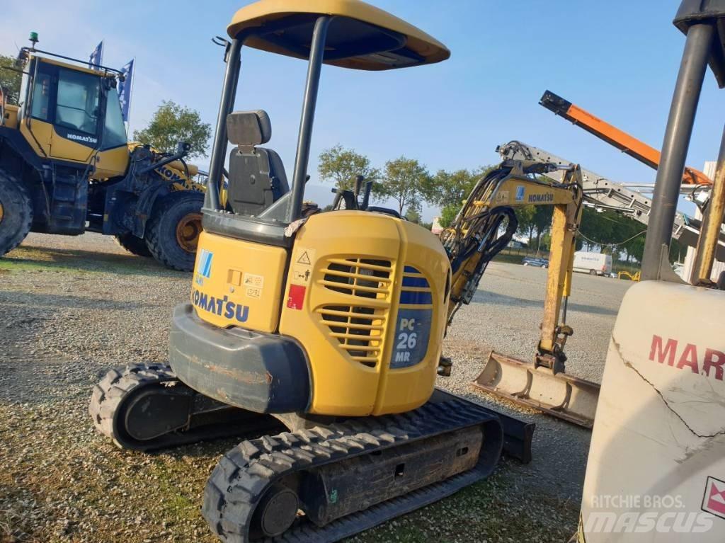 Komatsu PC26MR-3 Minigravemaskiner