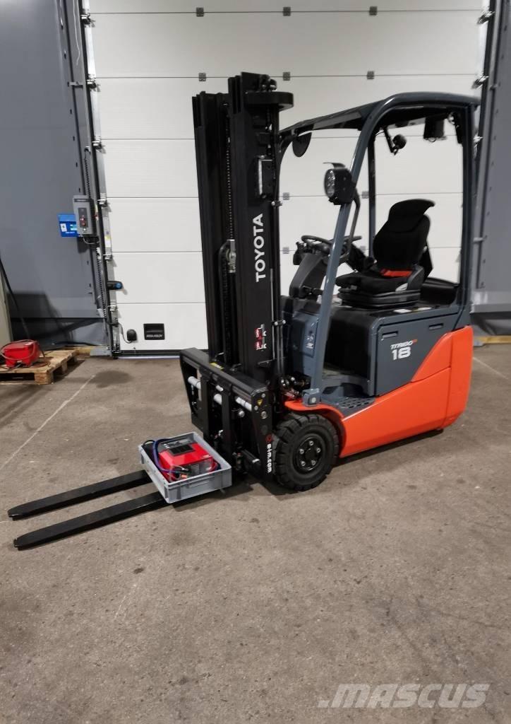 Toyota 8 FBEK 18 T El gaffeltrucks