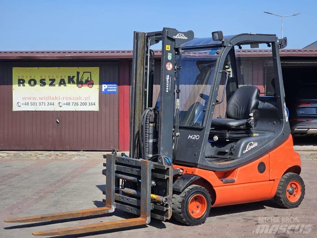 Linde H20T-03 LPG gaffeltrucks