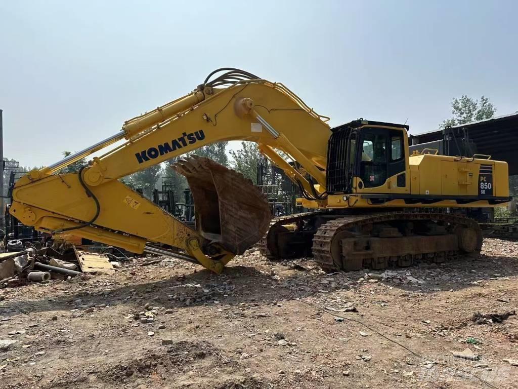 Komatsu PC 850SE Amfibiegravemaskine