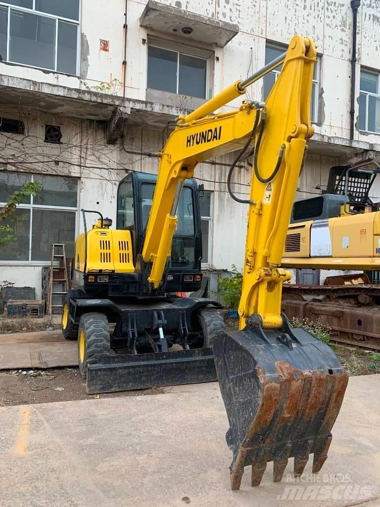 Hyundai Robex 60 W-7 Gravemaskiner på hjul