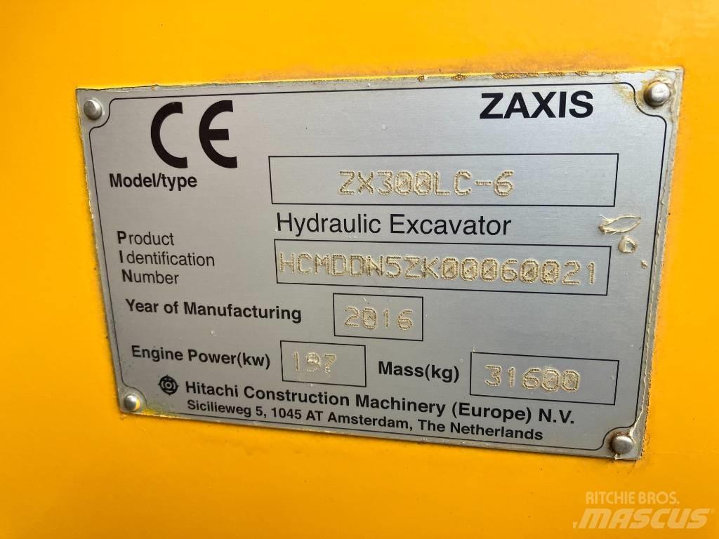Hitachi ZX300 LC-6 Gravemaskiner på larvebånd