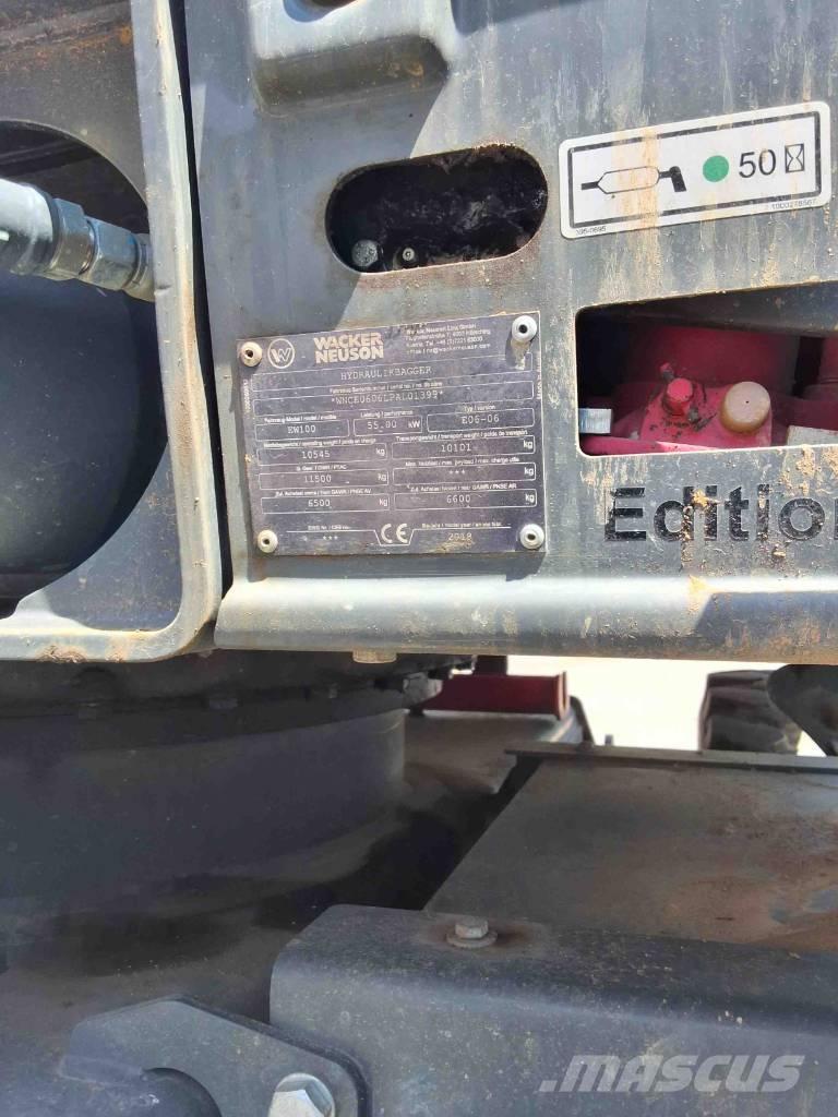 Wacker Neuson EW 100 Gravemaskiner på hjul
