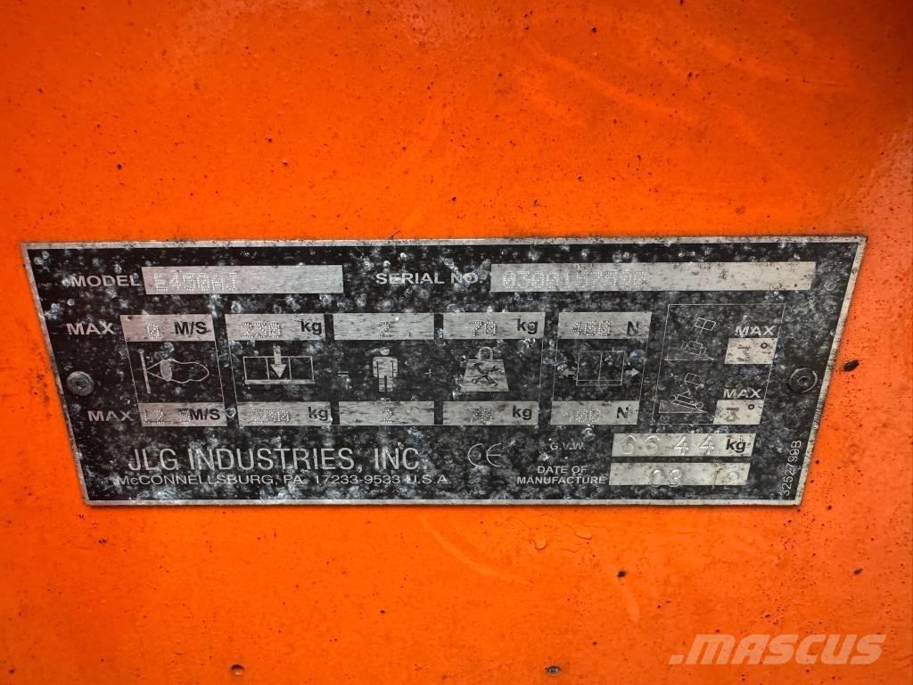 JLG E 450 AJ Bomlifte med knækarm