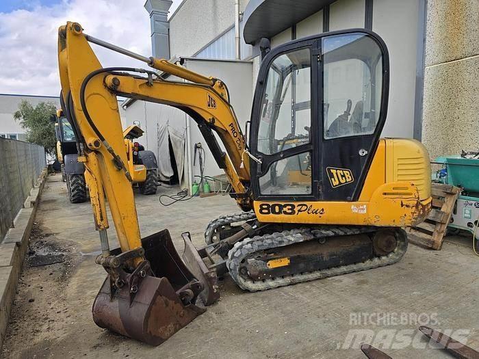 JCB 803PLUS Minigravemaskiner