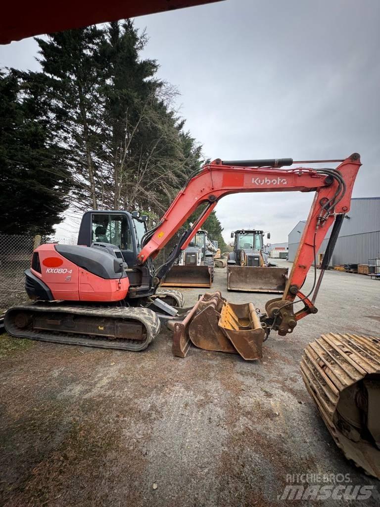 Kubota KX 80-4 A2 Midi-gravemaskiner 7t - 12t