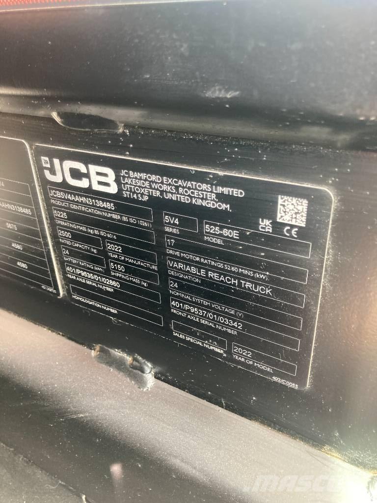 JCB 525-60 E Teleskoplæssere
