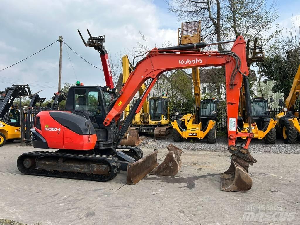Kubota KX 80-4 Midi-gravemaskiner 7t - 12t