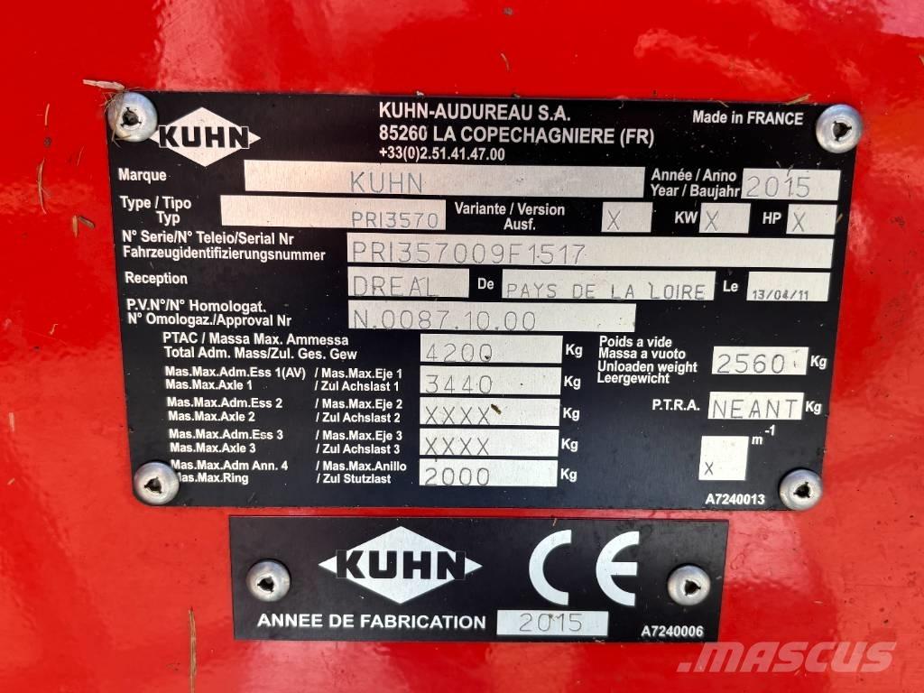Kuhn Primor 3570 M Fodringsinventar