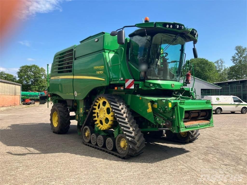 John Deere T670 Mejetærskere