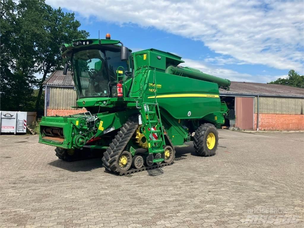 John Deere T670 Mejetærskere