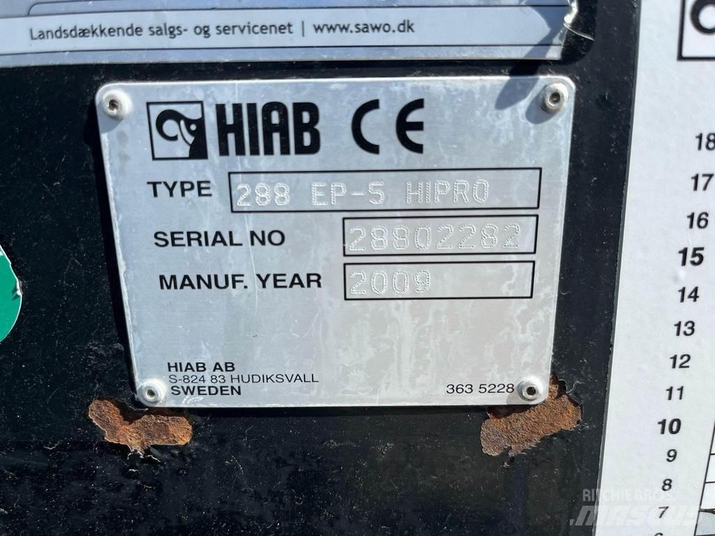 Hiab 288EP-5 HIPRO Lastbilmonterede kraner