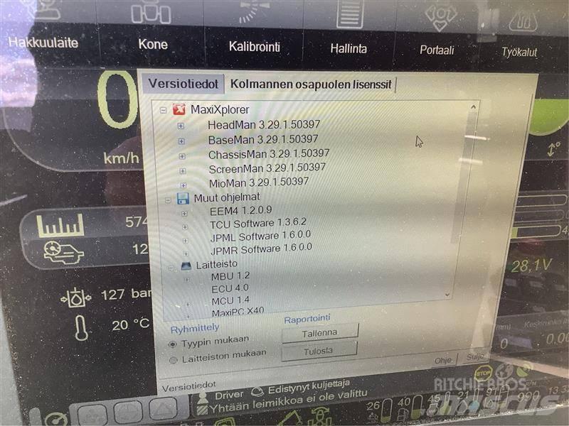 Komatsu 911 Skovningsmaskiner
