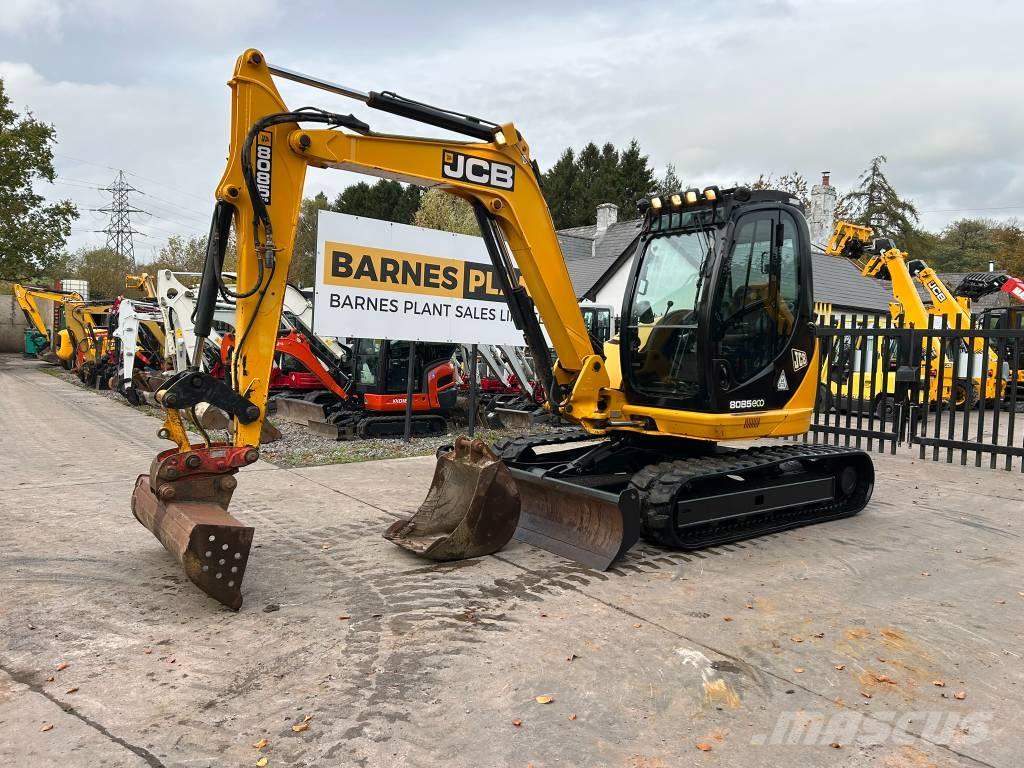 JCB 8085 ZTS Midi-gravemaskiner 7t - 12t