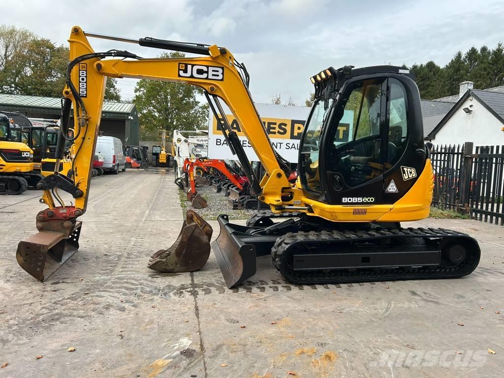 JCB 8085 ZTS Midi-gravemaskiner 7t - 12t