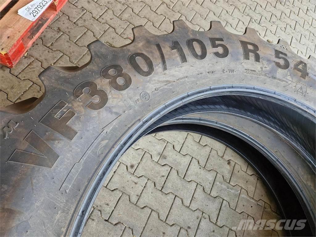 Mitas 380/105R54 Hjul, Dæk og Fælge