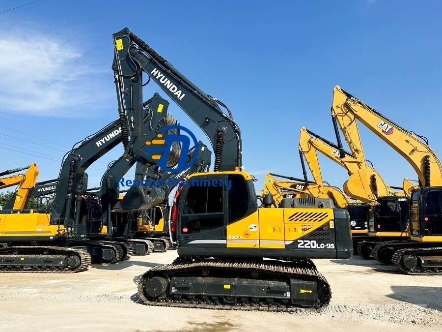 Hyundai R220LC-9S Gravemaskiner på larvebånd