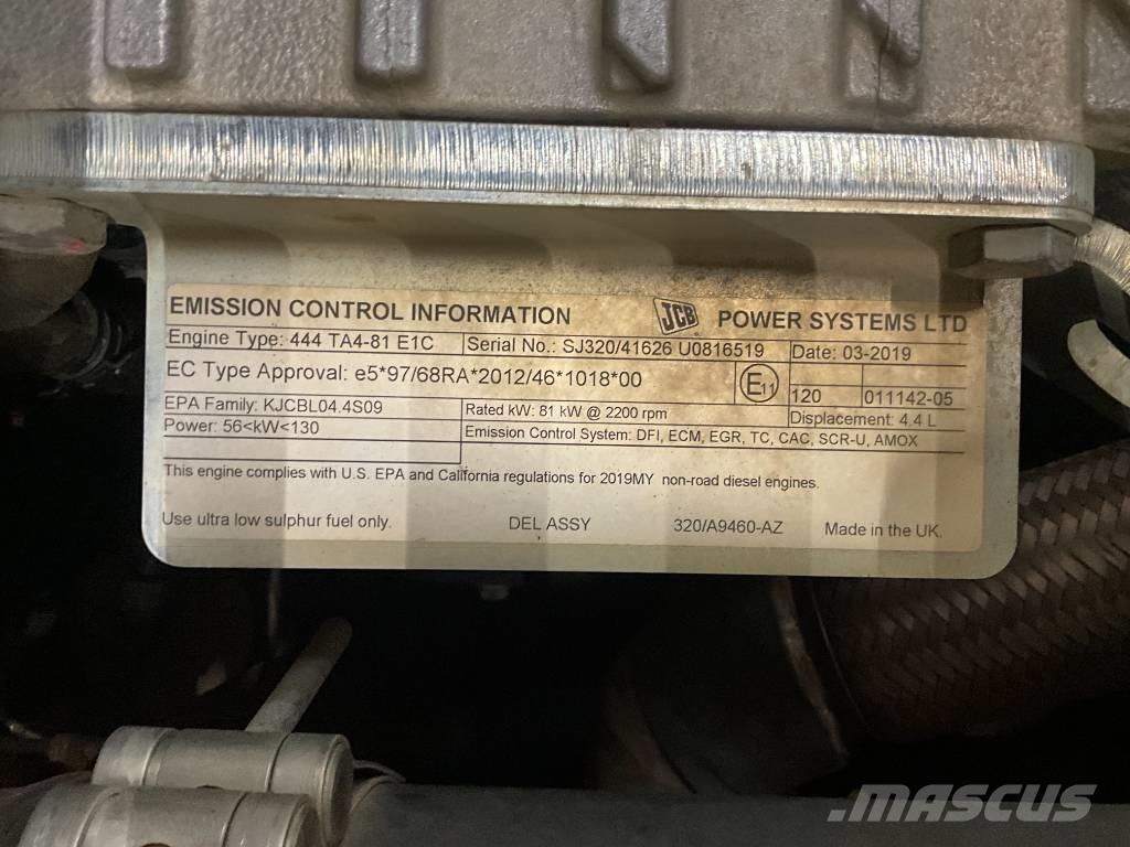 JCB JS 145 LC Gravemaskiner på larvebånd