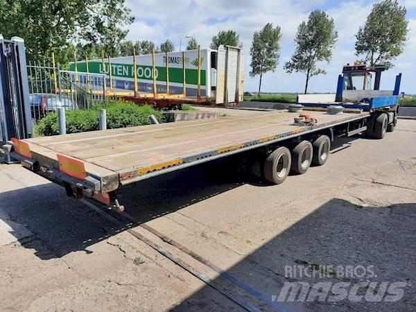 Saxas SPS 137-18-V Semi-trailer med lad/flatbed