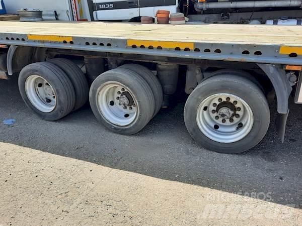 Saxas SPS 137-18-V Semi-trailer med lad/flatbed